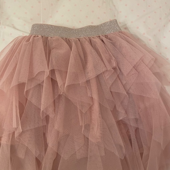 Popatu dusty rose skirt  size 5-6 - Picture 2 of 5